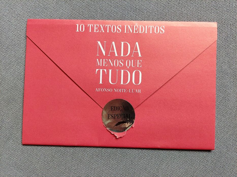 Livro "Nada menos que tudo"