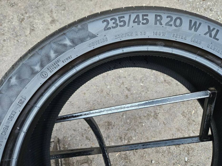 Шины БУ 235 45 R 20 Continental premium contact 6 Лето Комплект резина