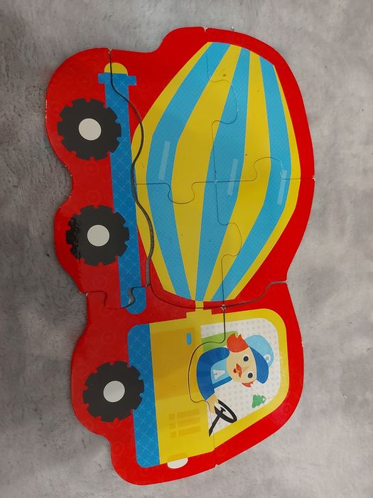 Puzzle duże elementy 8 obrazkow