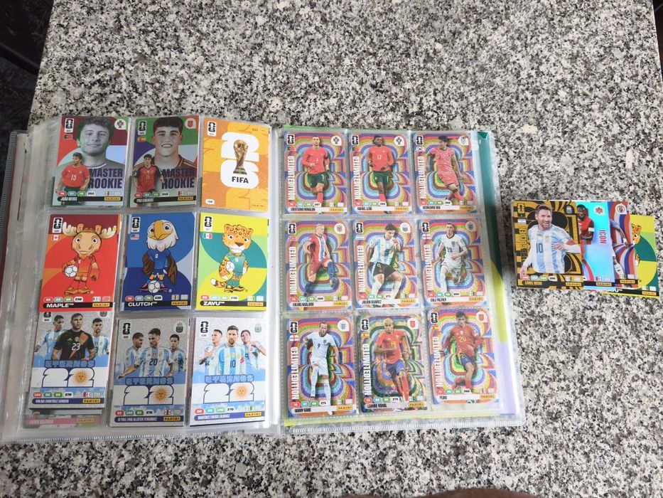 Caderneta cheia adrenalyn xl mundial fifa 2026 panini
