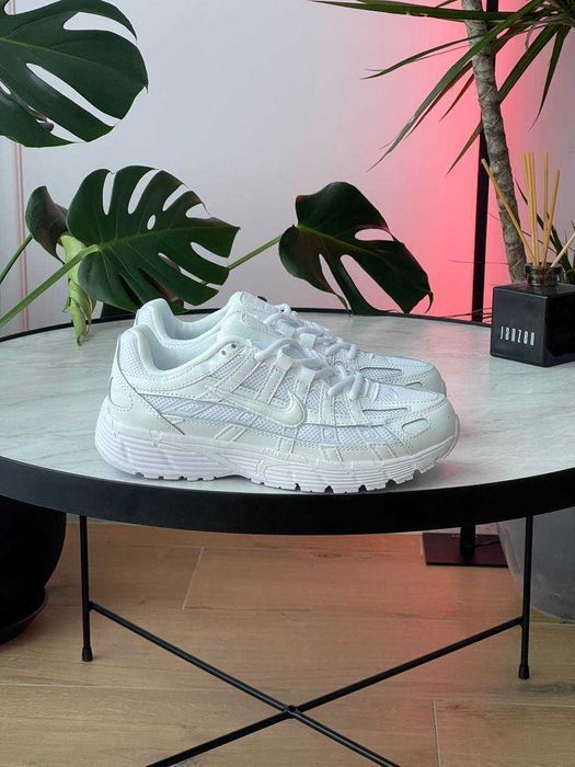 !SALE! Кросівки Nike P-6000 Triple White 36 37 38 39 40 41 42 43 44 45