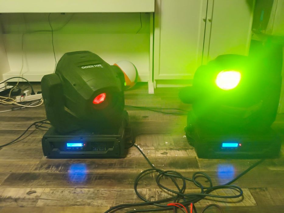 Ruchome głowy LED. Stairville Mh-x200 pro 2 sztuki