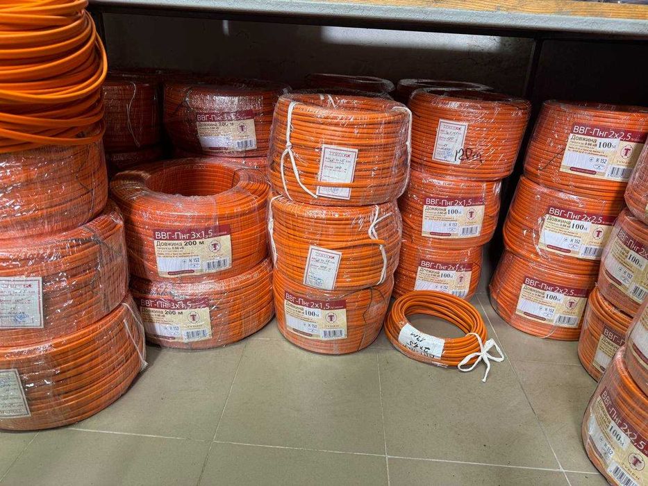 Кабель електричний, сигнальний і вита пара Одескабель, Тумен, МІДЬ!