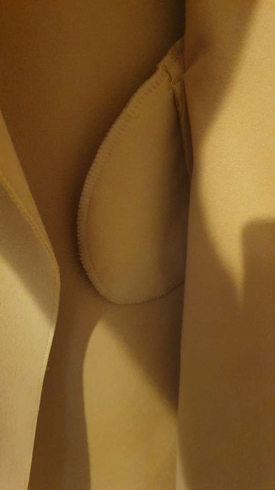 Płaszczyk/Narzutka musztardowa wiosenna