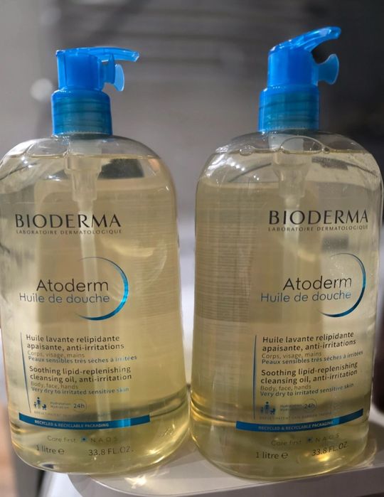 Olejek pod prysznic Bioderma Atoderm Huile  2×1000ml