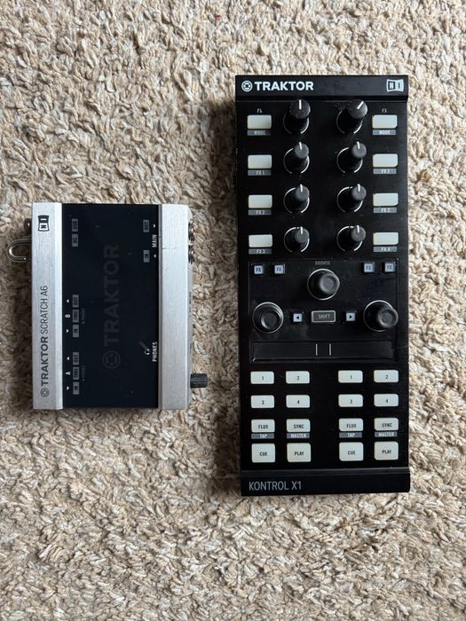 DJ SET — Native Instruments Traktor Kontrol X1 + Traktor Scratch A6