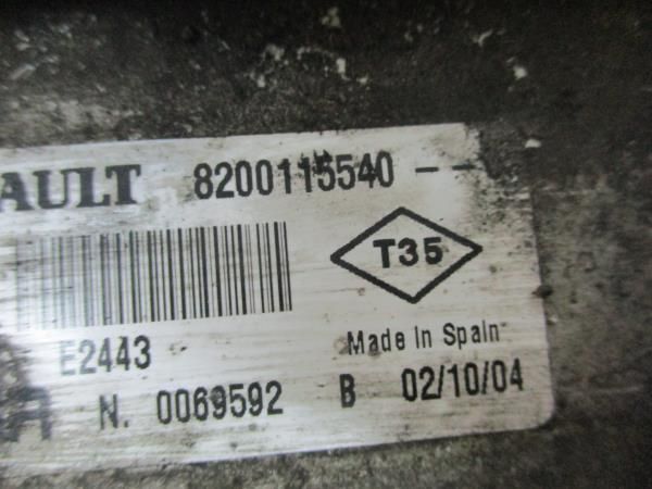Radiador do intercooler RENAULT Scénic II (JM0/1_)