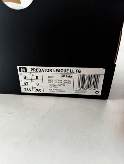 chuteiras predator novas