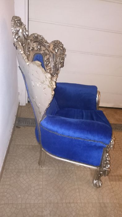 Cadeirão Vintage em madeira