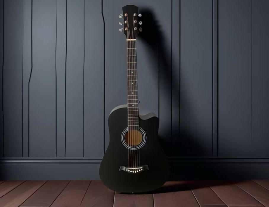 Gitara akustyczna czarna