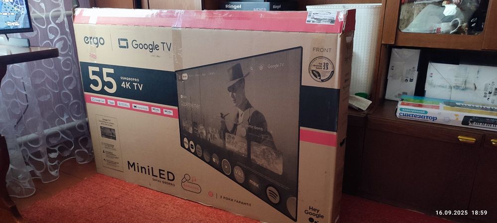 Телевізор Ergo 55MQ90PRO