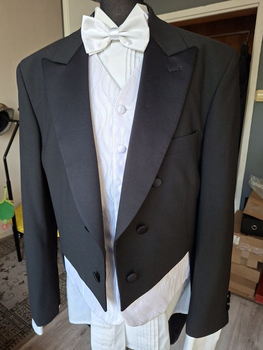 Frak męski  L (52)plus dodatki