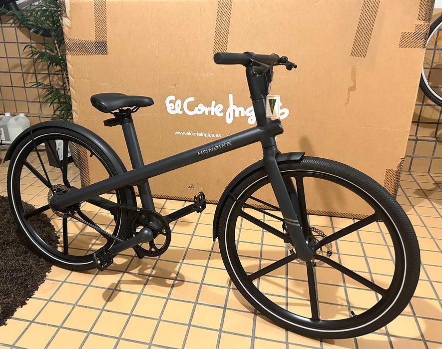 Bicicleta Elétrica Honbike UNI4 - 27,5'' Preta (PVR €1.999,00)