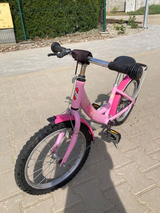 Rower dla dziecka różowy puky