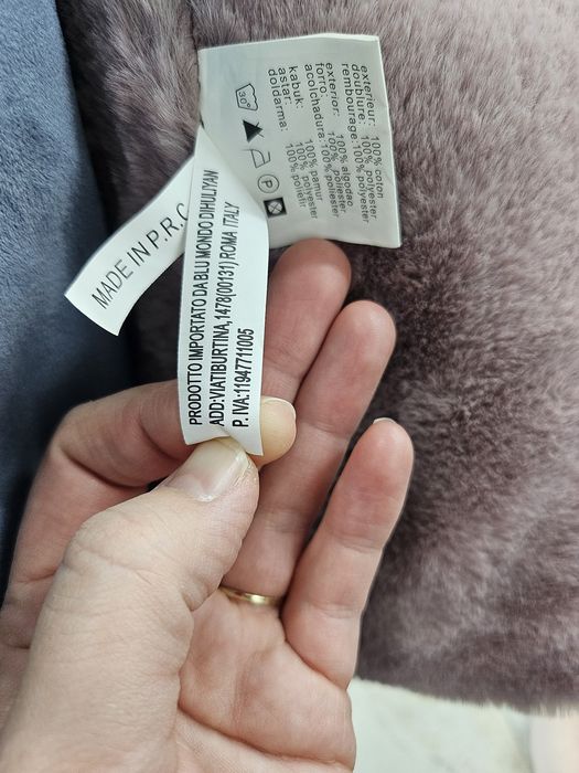 Kożuszek na zimę XXL