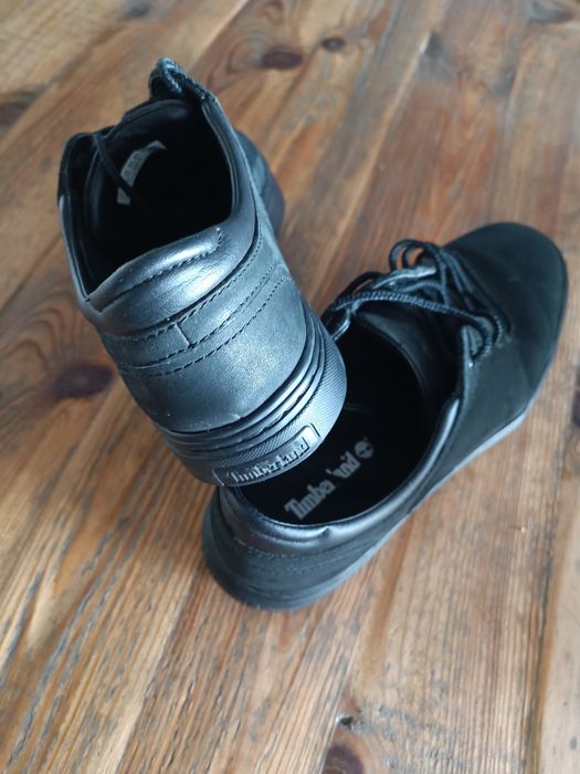 Timberland trampki czarne 39,5 SKÓRA