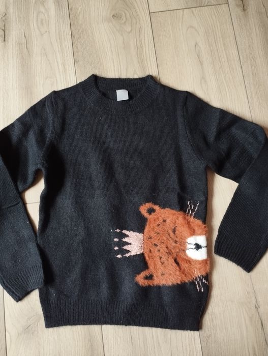 Sweter dziewczęcy 134