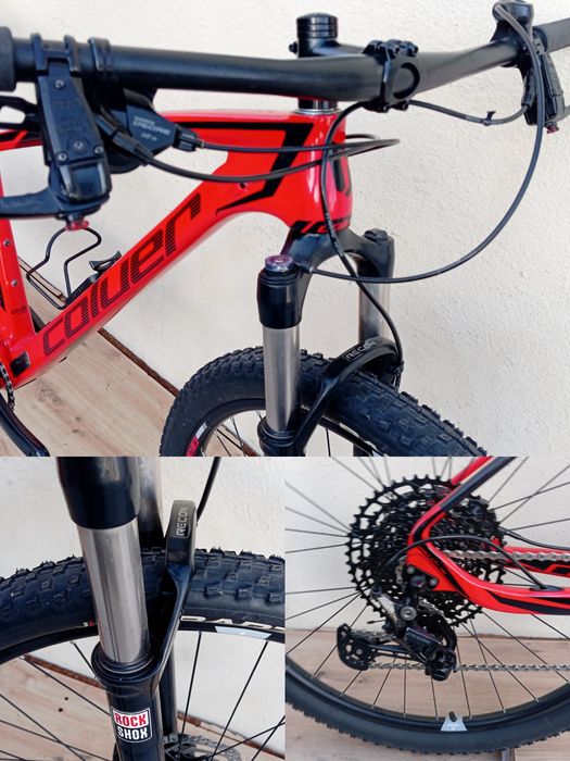 JF-Bikes Bicicletas Carbono M 12v  Coluer poison