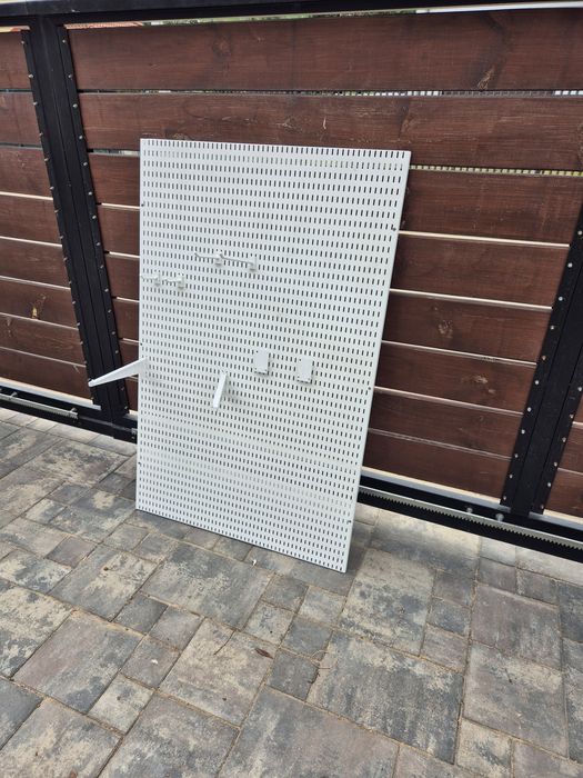 Tablica narzędziowa 140x90 cm 2mm gruba blacha narzędzia segregator garaż blaszana