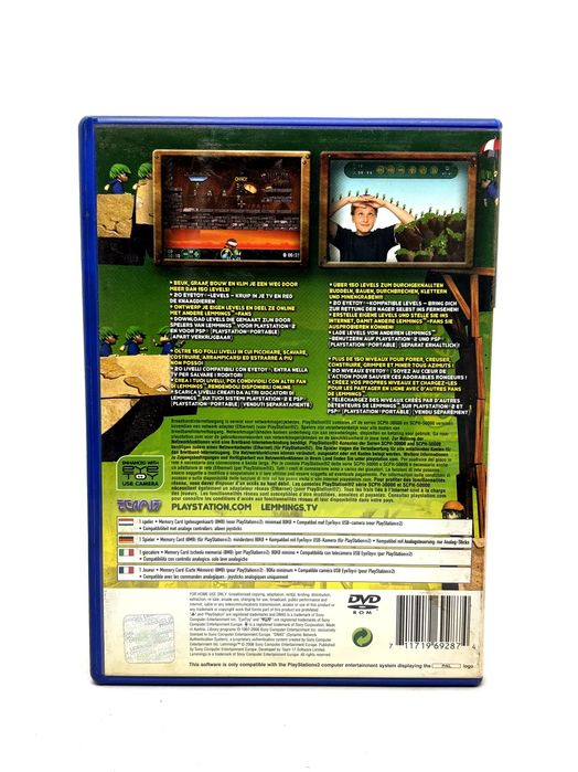 Lemmings PS2 Po Angielsku Kompletna