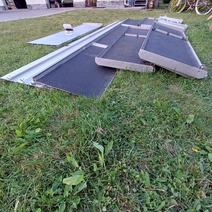 Półki, regały aluminiowe