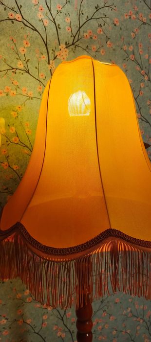 Lampa stojąca PRL Rzemiosło