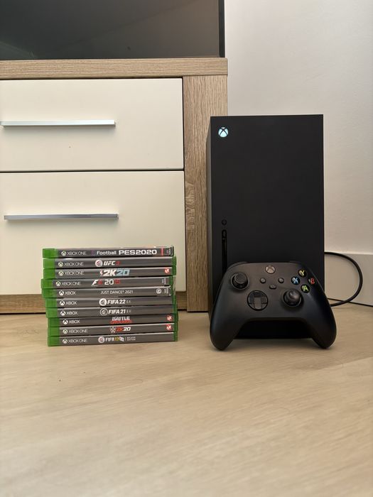 Xbox Series X 1TB + 10 Jogos + Comando Original
