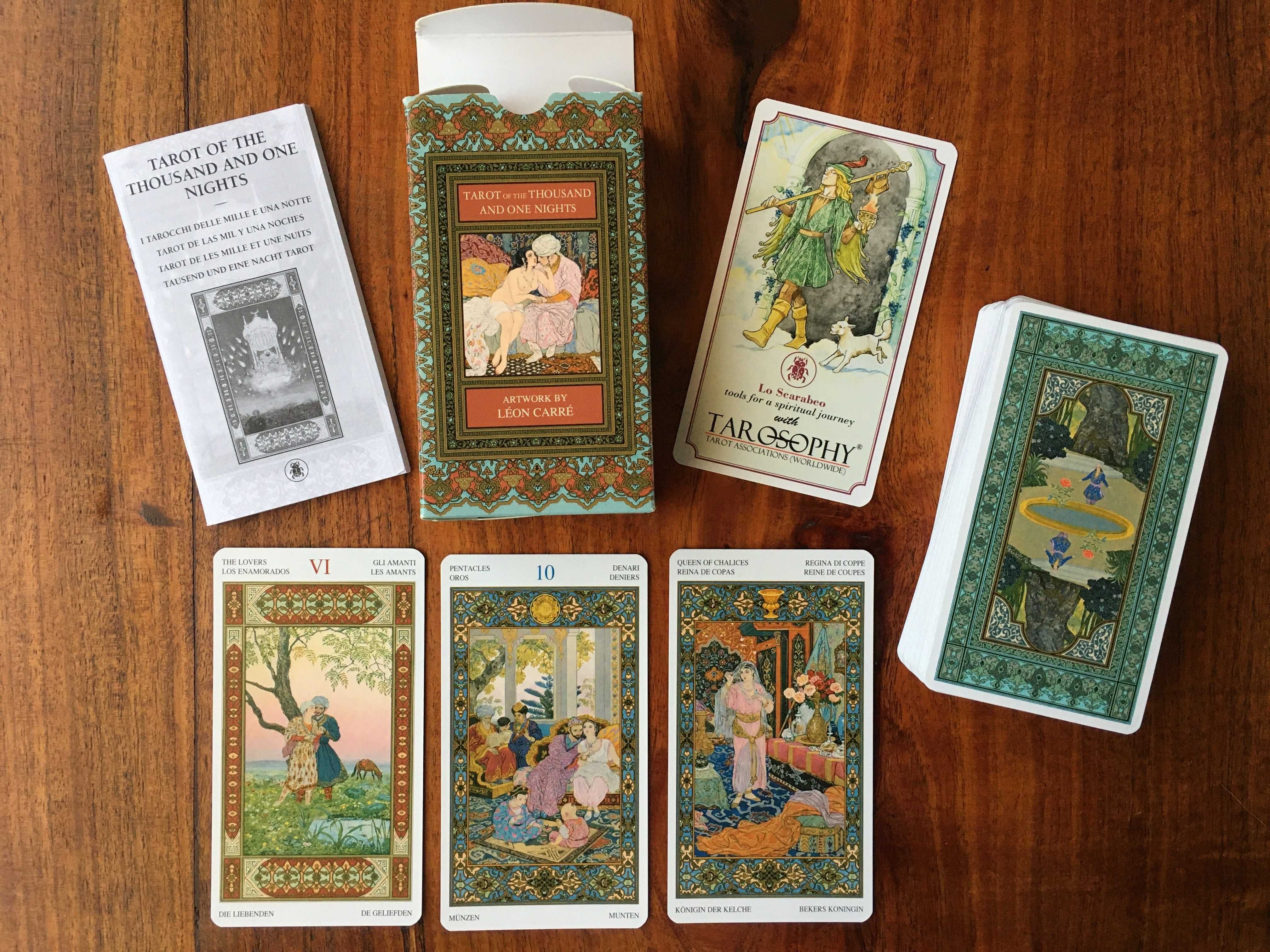 Baralho de cartas de Tarot - Tarot 1001 noites Cascais E Estoril • OLX  Portugal