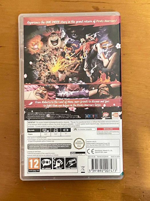 One Piece Pirate Warriors 4 Nintendo Switch