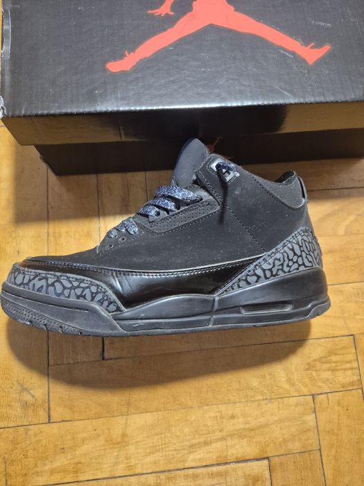 аір джордани 3 блек кети nike air jordan 3 black cat