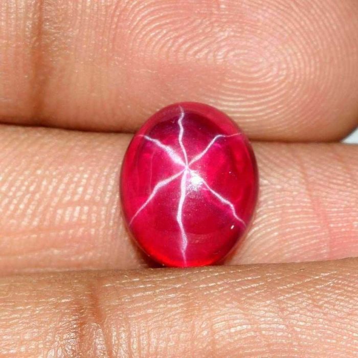 RUBIN naturalny - GWIAŻDZISTY - VERY RARE - Walentynki