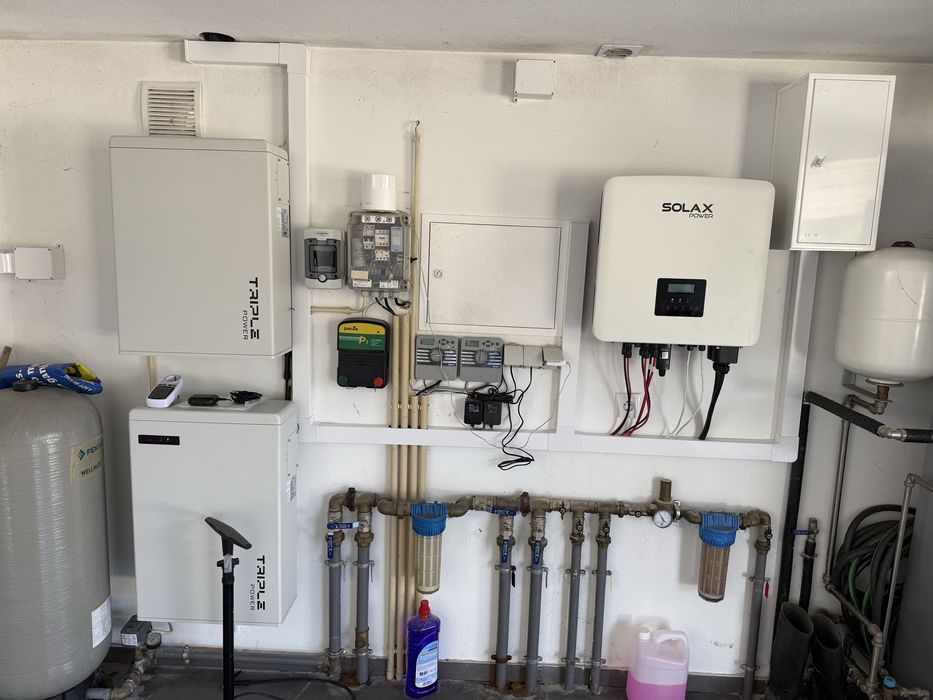 Upac paineis solares com bateria e backup