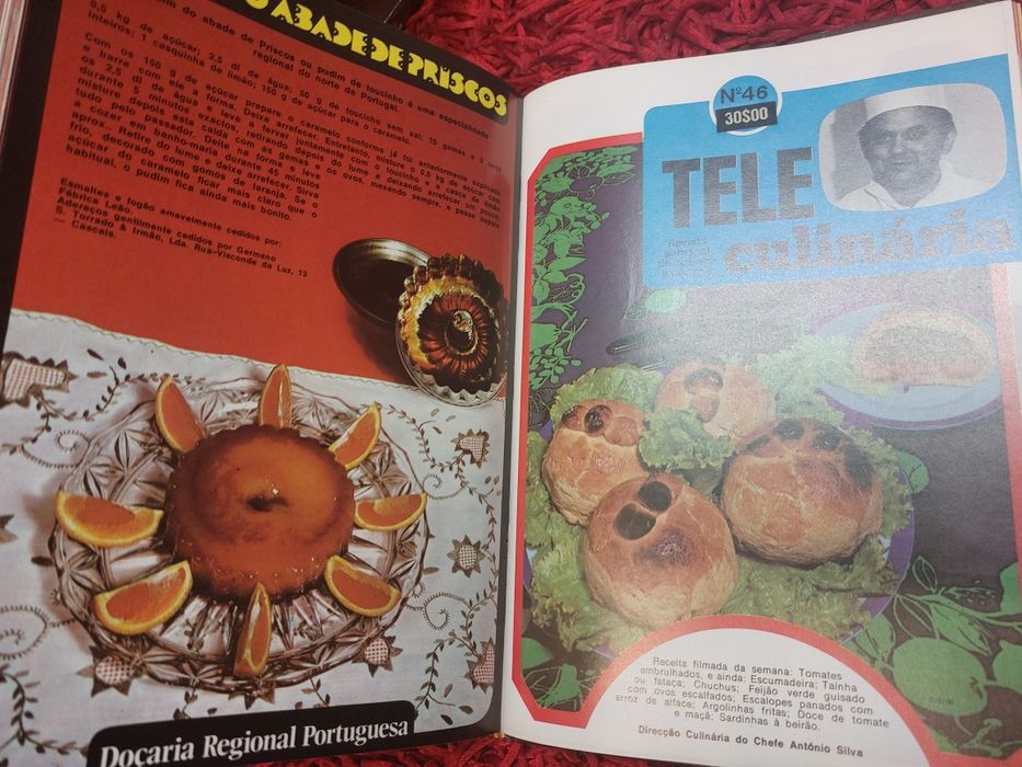 Conjunto de 3 volumes da Teleculinária do Chefe Siva (I,II e III)
