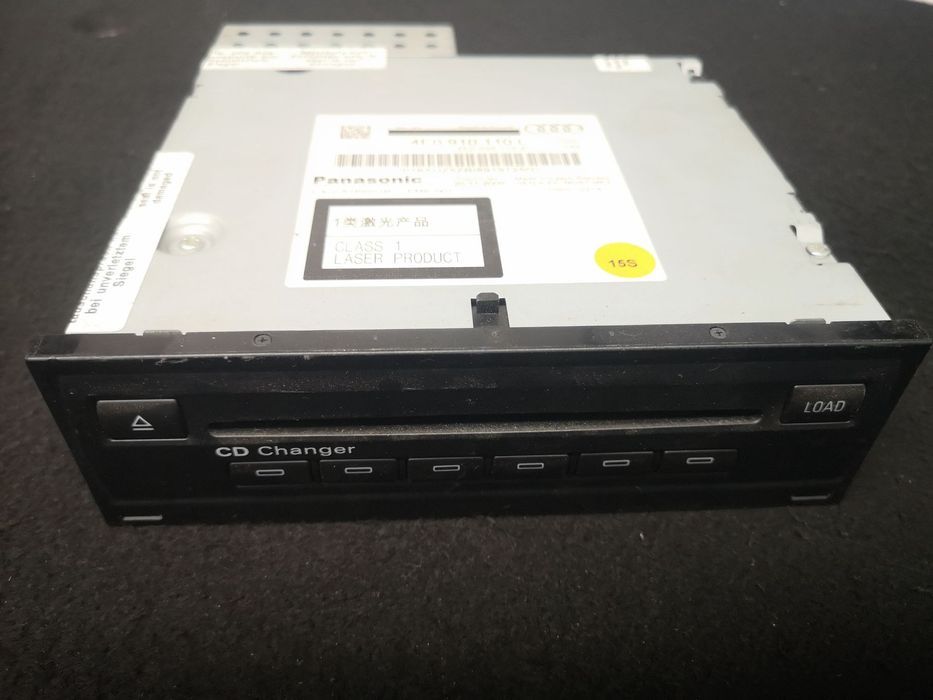 Caixa CD Leitura CD  6CD ORIGINAL AUDI A8 D3 4E0 2003- EPC OEM