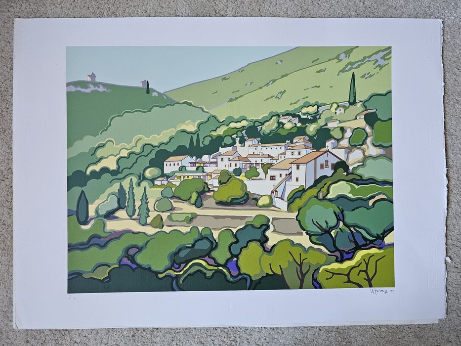 Serigrafia de Rogério Chora