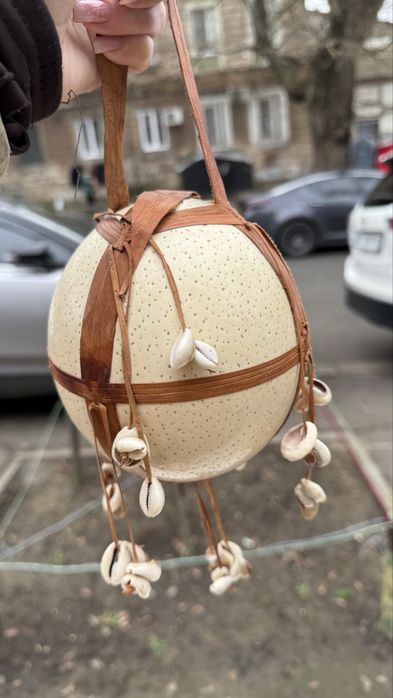 Страусиные яйца 2штуки