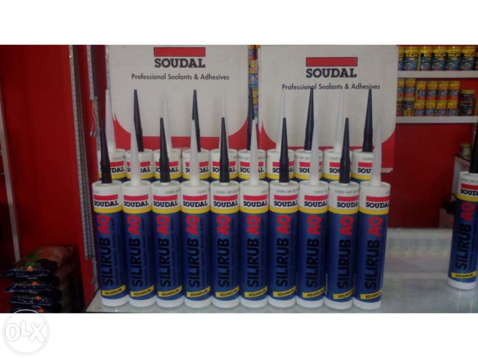 Silicone silirub especifico para a colagem de aquario