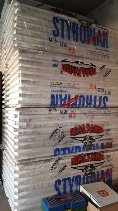 Styropan 5cm do fasada, dach lub docieplenia 37zl za paczke 4.4m2