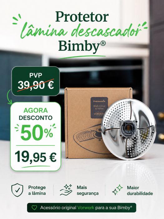 Descascador e Protetor de Lâmina - BIMBY - NOVO - Grande Oportunidade