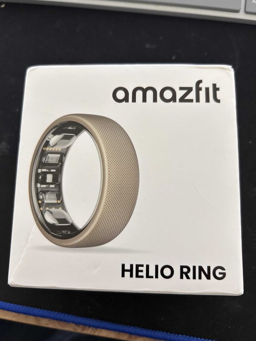 Amazfit Helio Ring Tamanho 8 - Novo, nunca usado