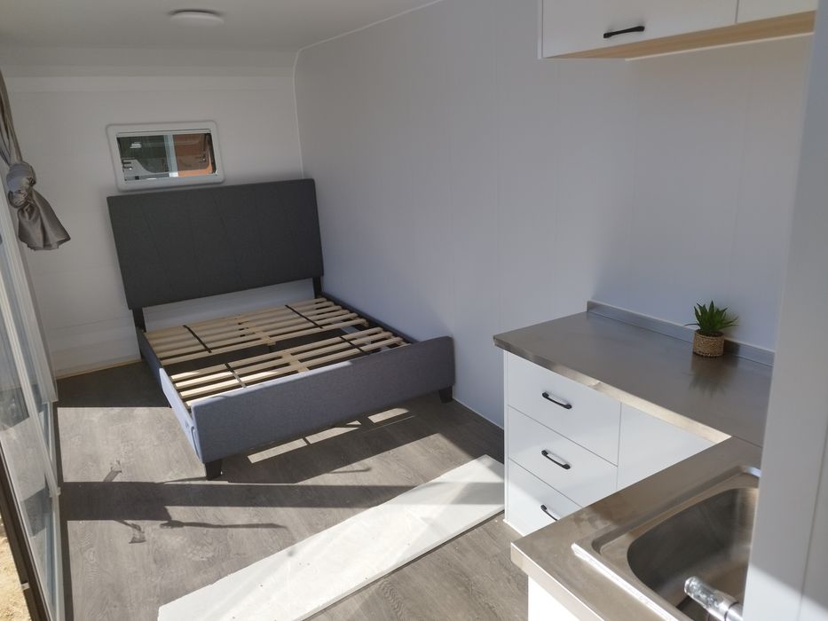 Moradia em alumínio e vidro duplo com árgon