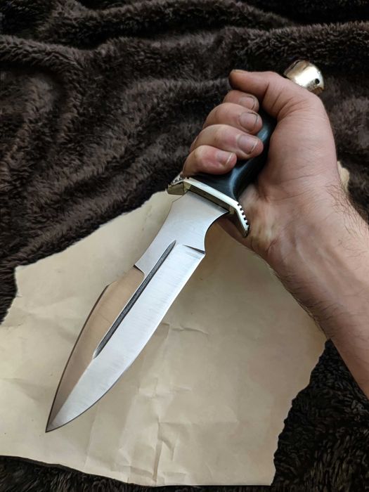 Нож ручной работы Каратель тактичний бойовий ніж Антитеррор