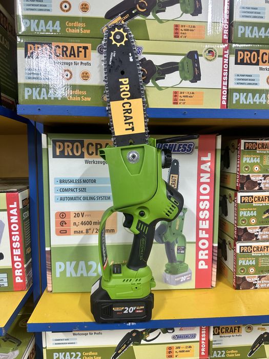 Цепная акумуляторная пила Procraft Pka 20