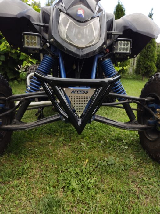 Bumper zderzak przedni Access Lucky Star swap NOWY Aluminium