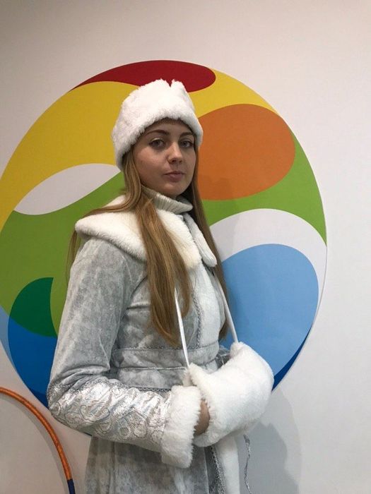Костюм Снегурочки, теплый