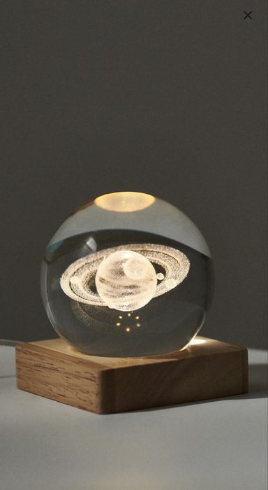 3D нічник Сатурн