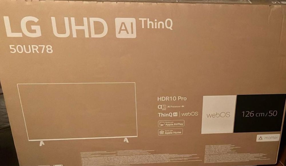 TV LG nova na Garantia