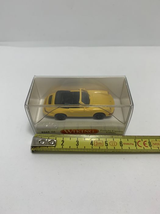 Porsche Carrera Cabrio da Wiking escala H0 1/87