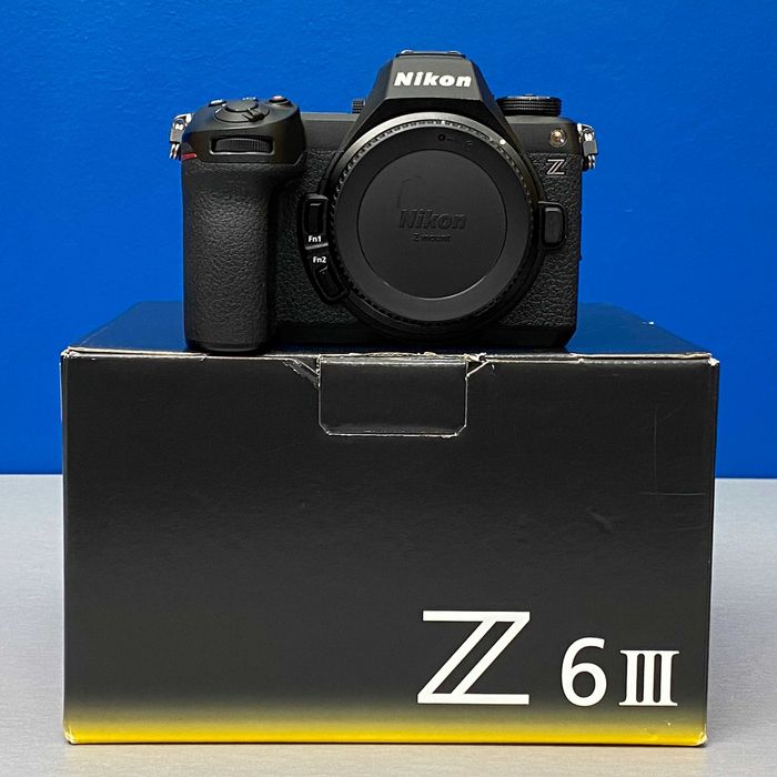 Nikon Z6 III (Corpo) - 24.5MP | 3 ANOS DE GARANTIA