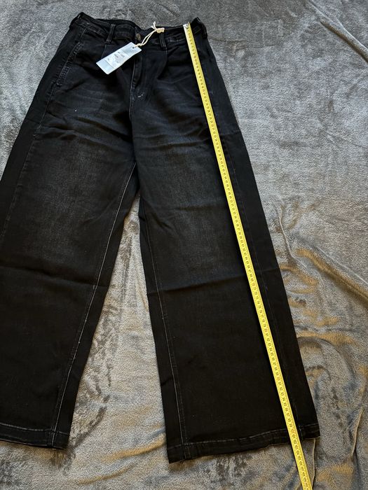 Jeans czarny szwedy